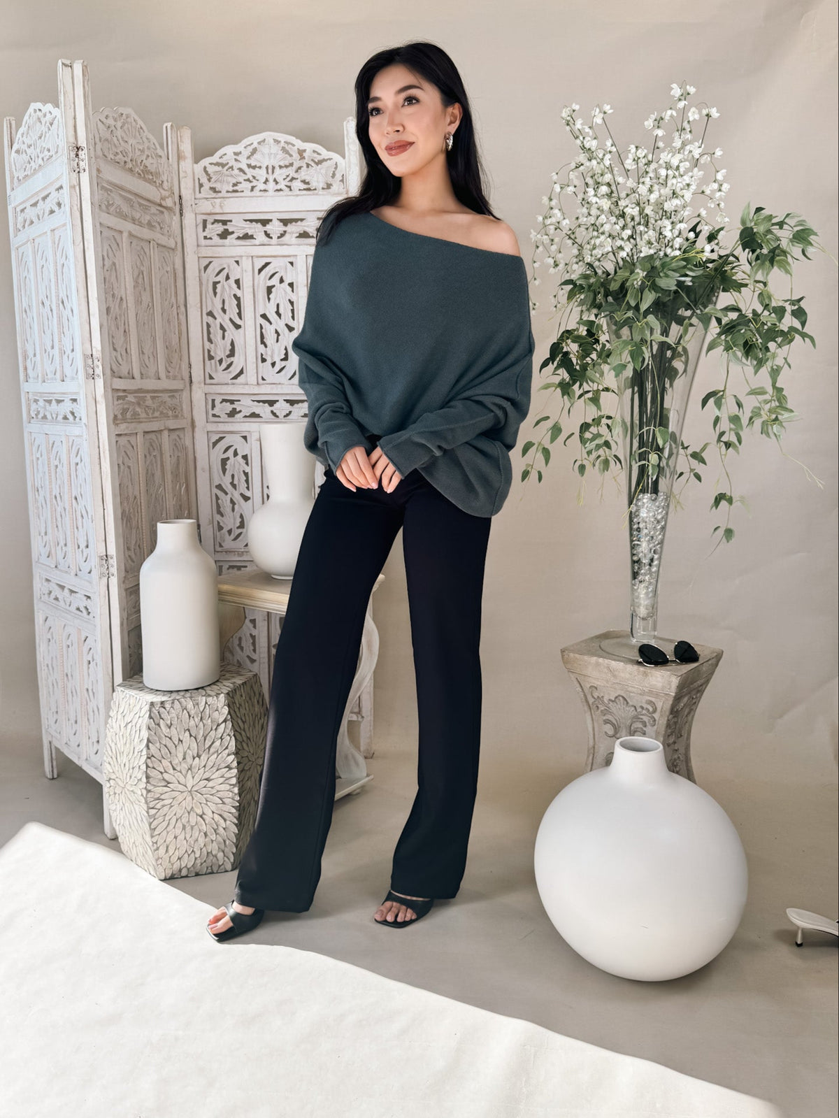 Milio Milano Asymmetrical Sweater