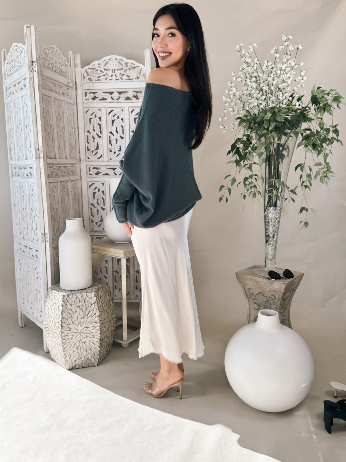 Milio Milano Asymmetrical Sweater