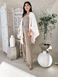 W. Cashmere Laurie Wie-Leg Sweatpants