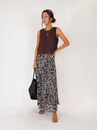 Z Supply Vitoria Zinn Floral Maxi Skirt