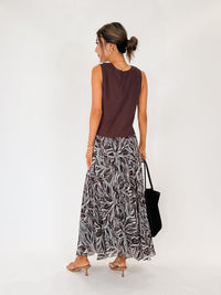 Z Supply Vitoria Zinn Floral Maxi Skirt