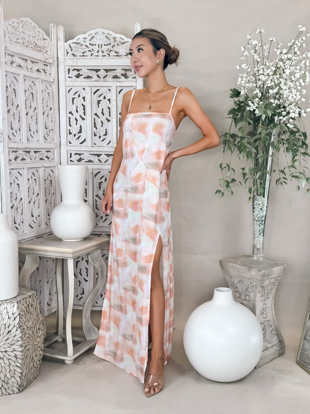 Aila Blue Shattered Dress