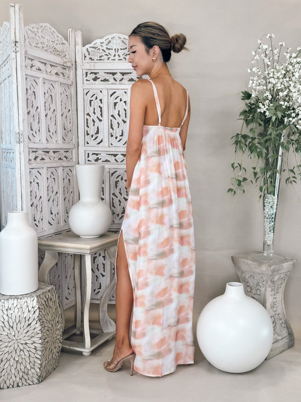 Aila Blue Shattered Dress