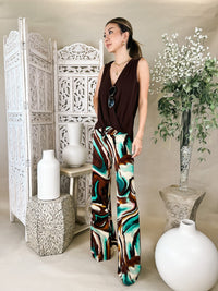 Veronica M Wide Leg Pant Wide Band