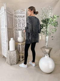 Elan Sweater Cardigan Ribbed