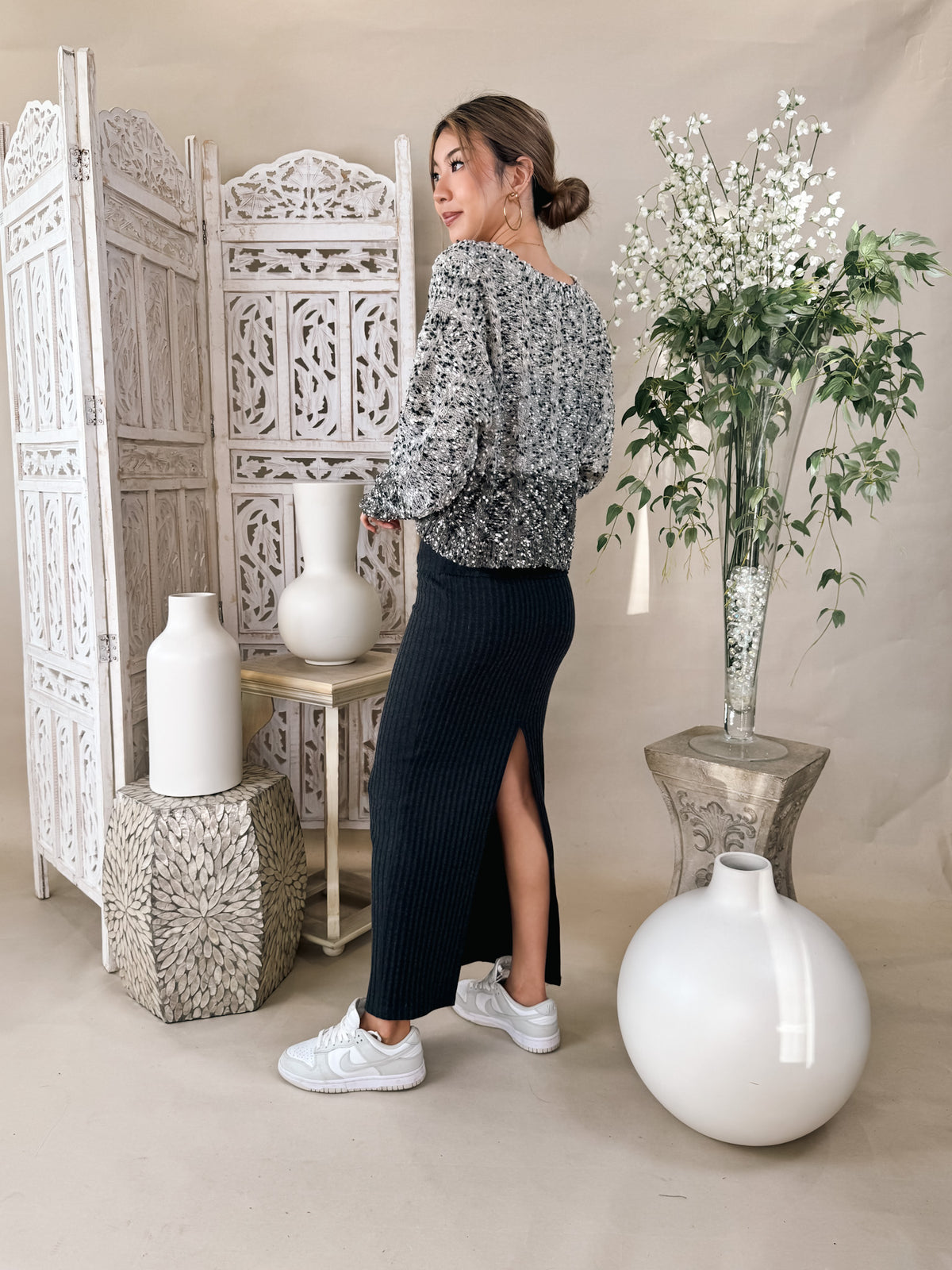 Elan Ombre Sweater Cardigan
