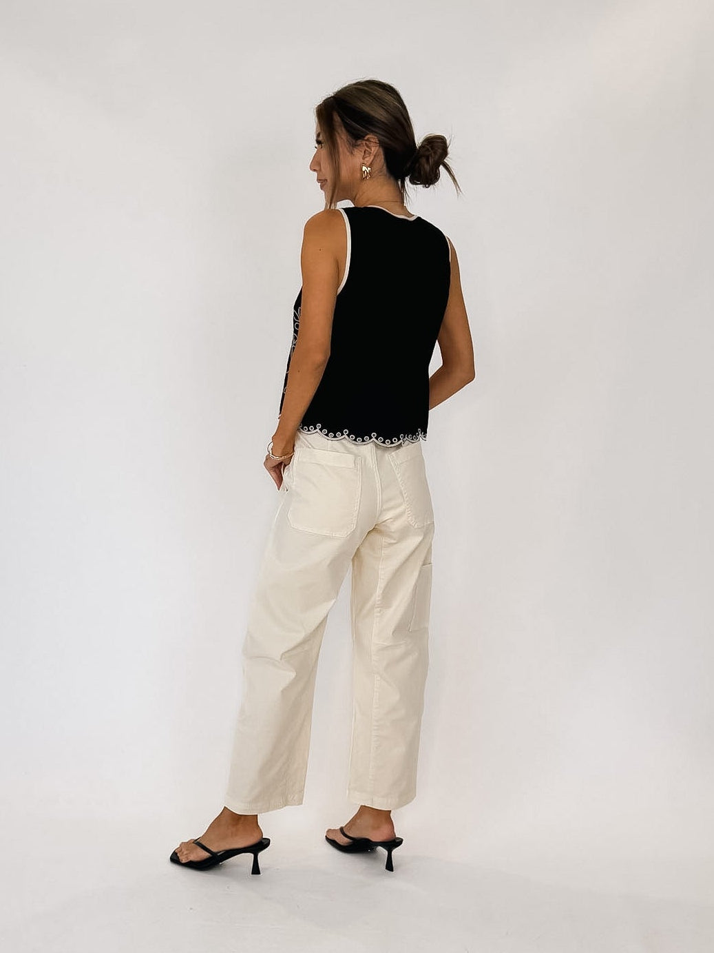 a. ren Ardennes Tie Vest Top