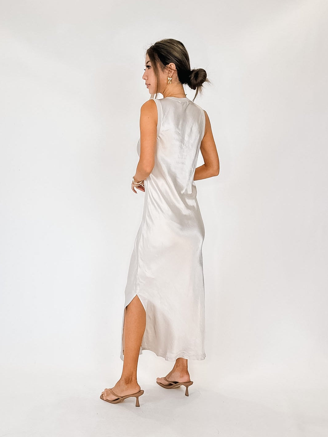 Michael Stars Randi V-Neck Midi Dress