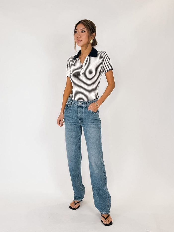 Frame The Pointelle Polo