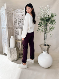 perfectwhitetee Toni French Terry Jogger