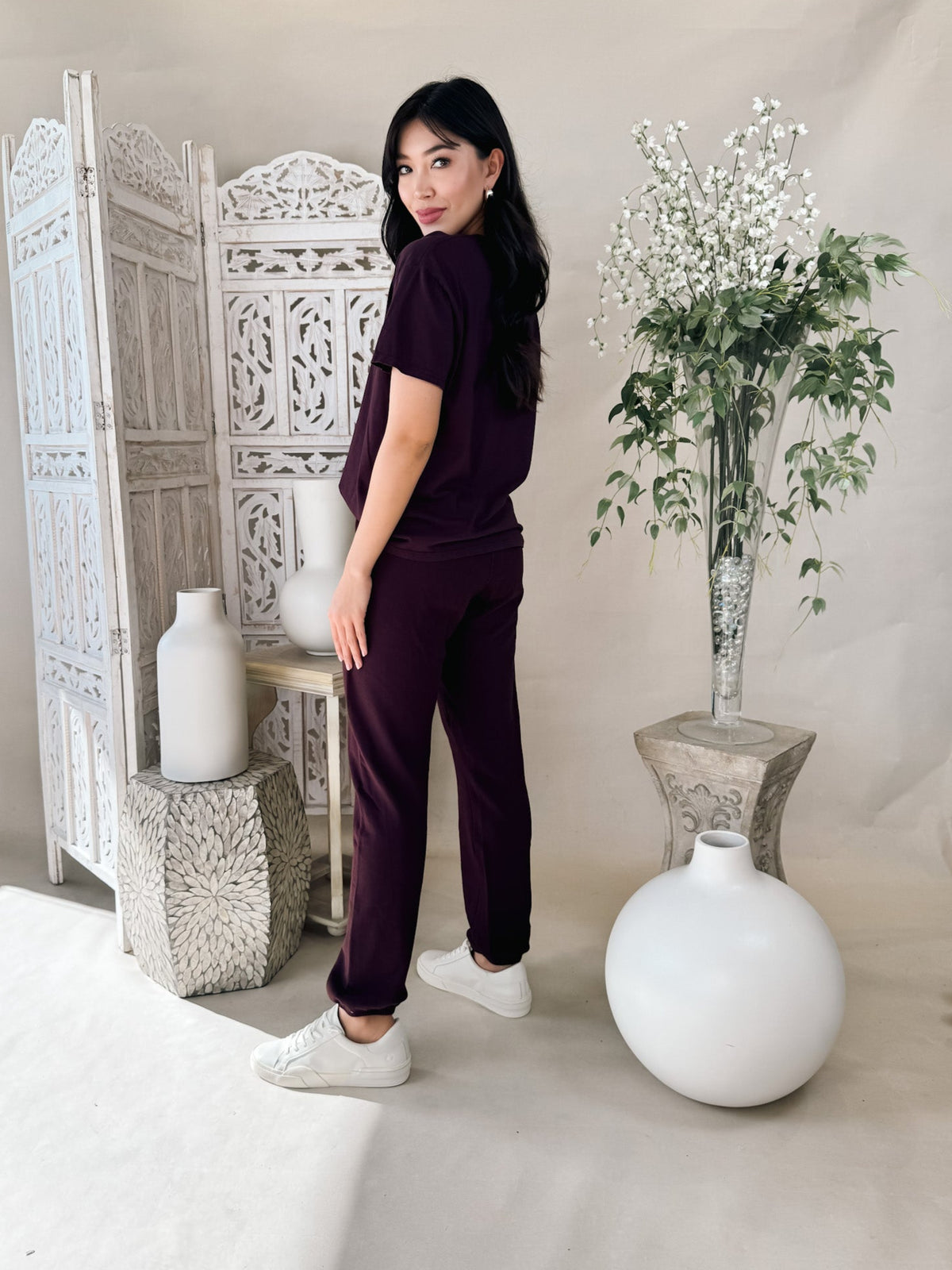 perfectwhitetee Toni French Terry Jogger