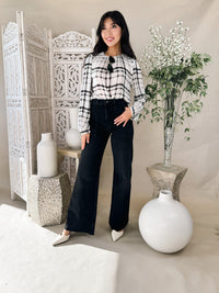 Pistola Penny Utility Rise Rise Wide Leg