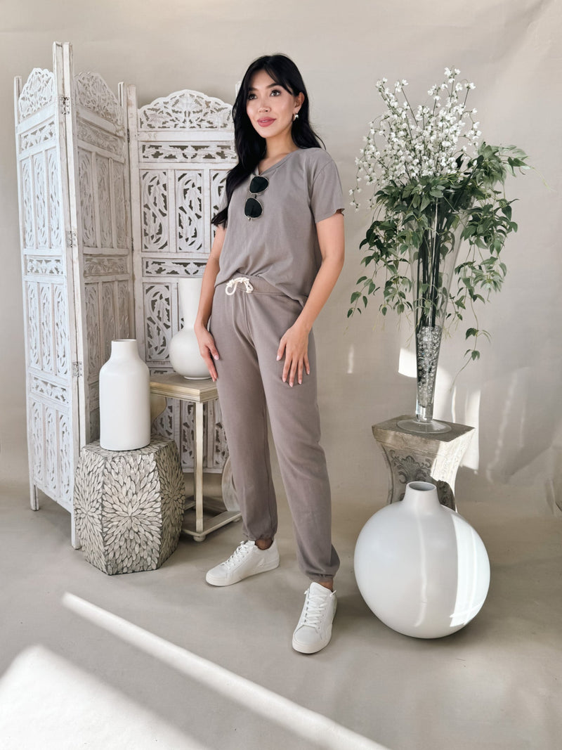 perfectwhitetee Toni French Terry Jogger