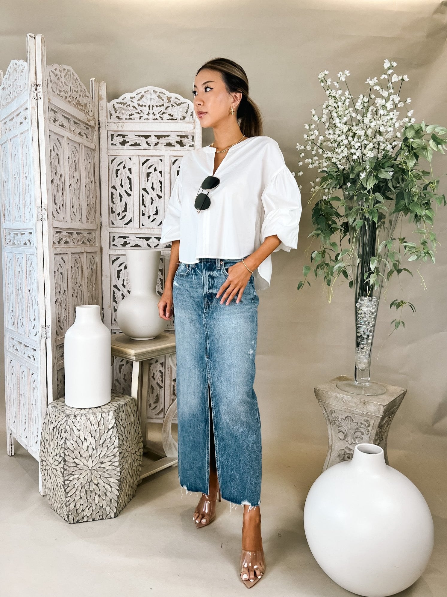 Pistola Alice Midi Skirt – Mikinola