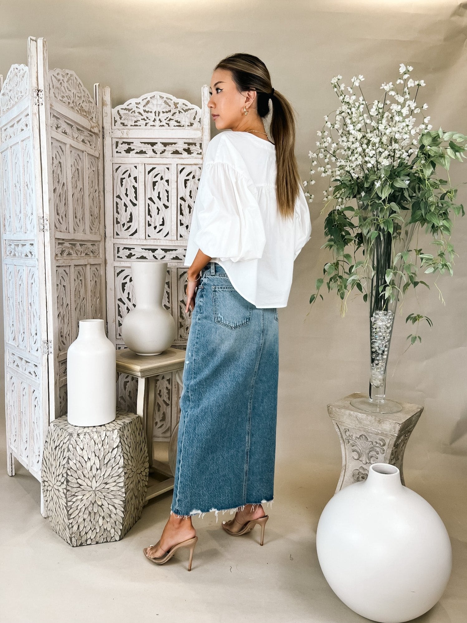 Pistola Alice Midi Skirt – Mikinola