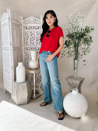 Frame Le Slim Palazzo Raw Fray