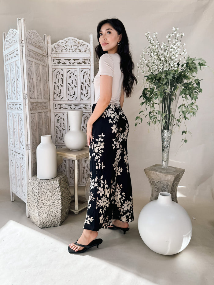 Bella Dahl Tie Bias Skirt