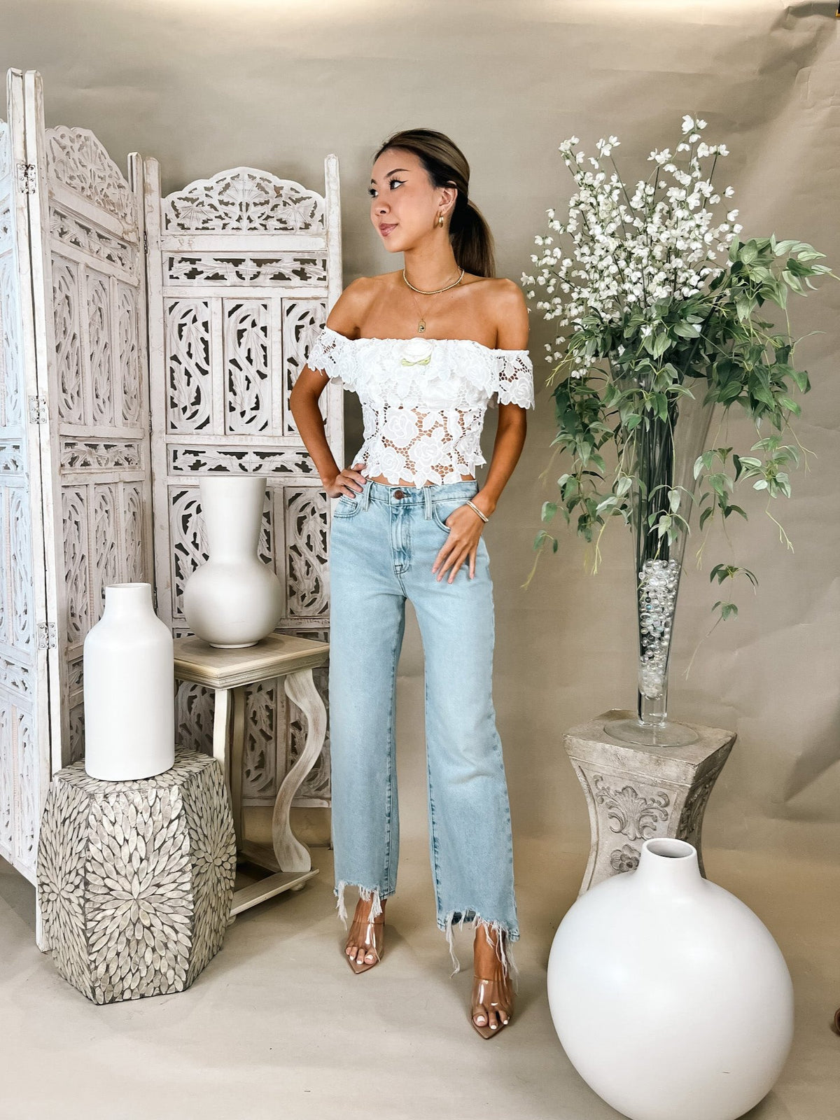 Frame Le Jane Crop Bite Hem