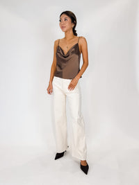 L'Agence Calista Cowl Neck Cami