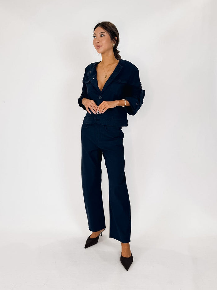 L'Agence Mallis H/R Bow Leg Jean