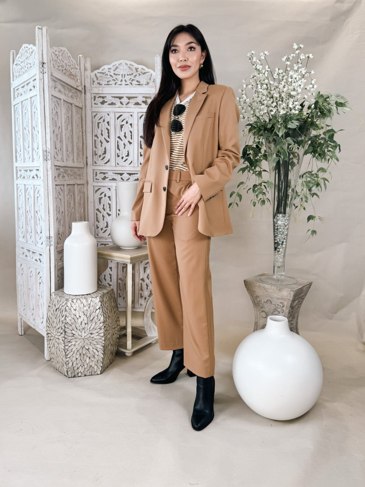 Frame Easy Slim Crop Pant
