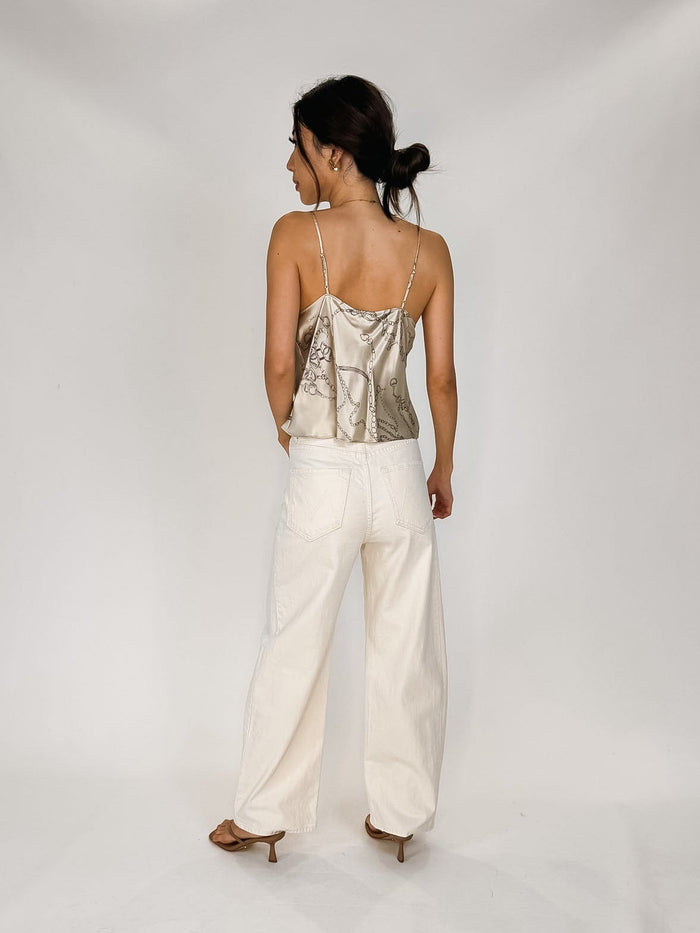 L'Agence Calista Horse Bit Trim Cowl Cami
