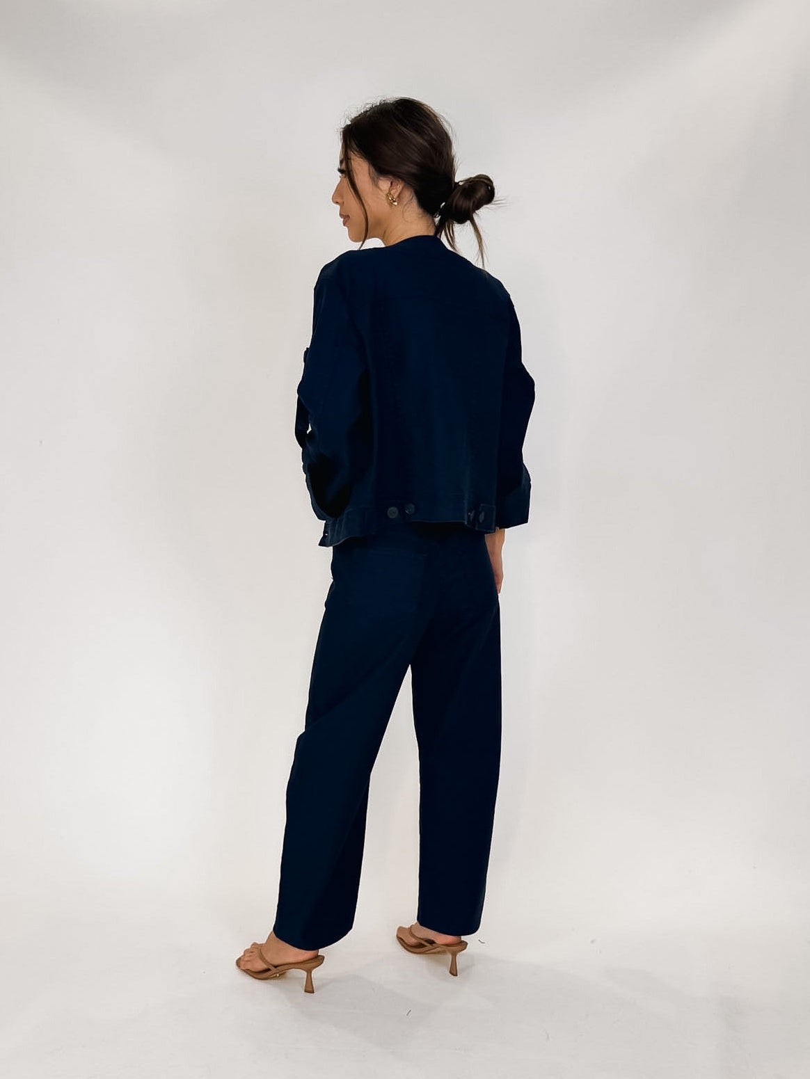 L'Agence Anouk Collarless Jacket