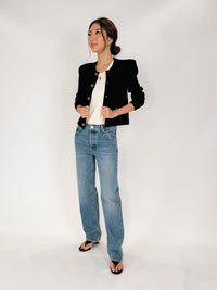 Pistola Aleks High Rise Straight Long Jean