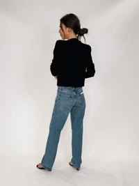 Pistola Aleks High Rise Straight Long Jean