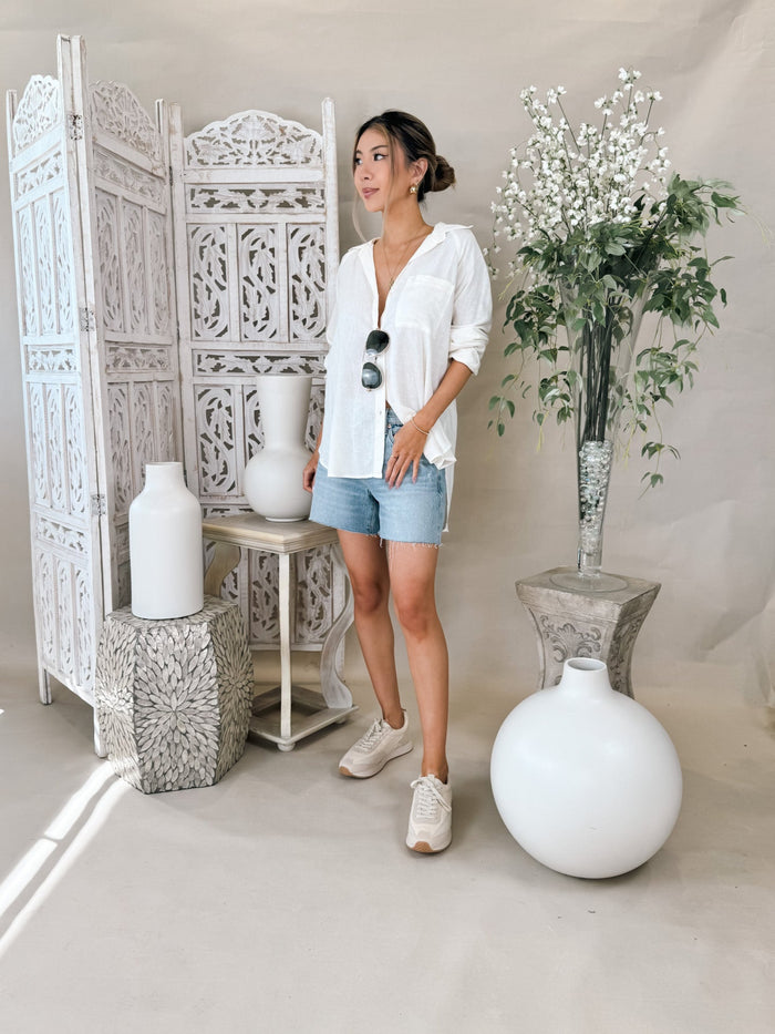 Z Supply The Perfect Linen Top