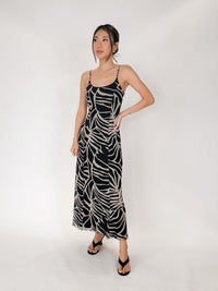 Z Supply Charisma Tova Palm Midi Dress