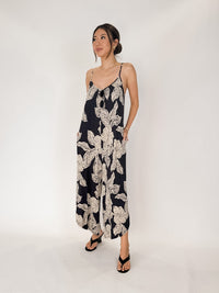 Z Supply Flared Asha Floral Jumpsuit