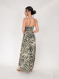 Z Supply Bayside Tova Palm Midi Dress