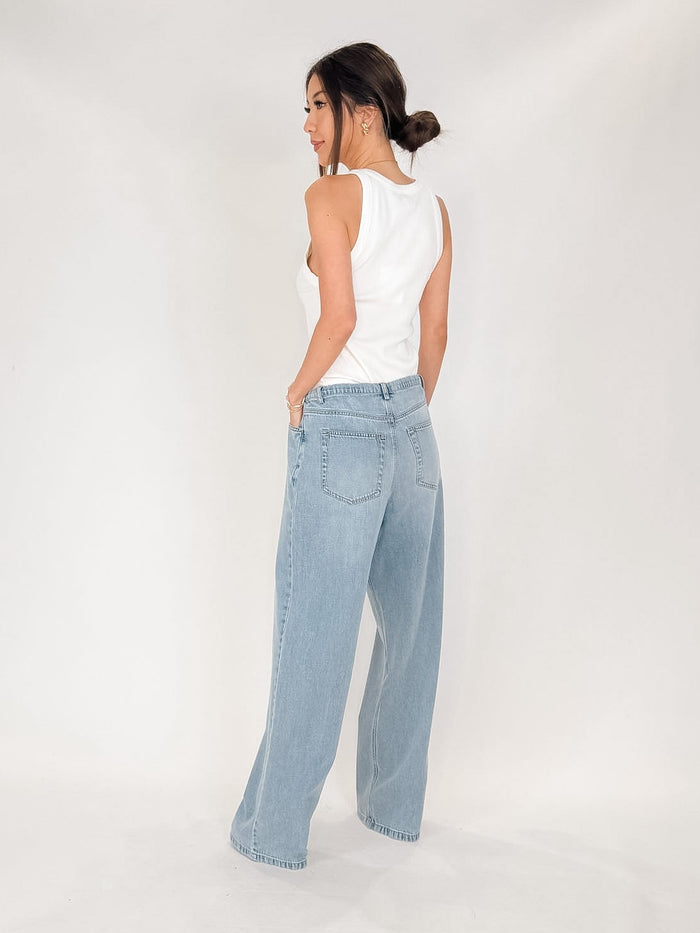 Pistola Christy Curved Hem Tank Top
