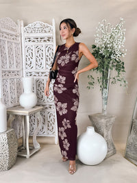 Dress To Grumari Draped Mesh Dress