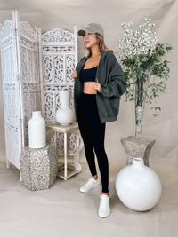 Joah Brown Oversized Zip Hoodie