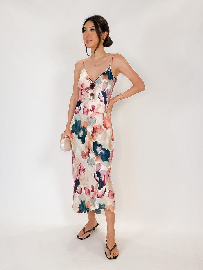 Go Silk Go Crinkle Cut Slip Dress