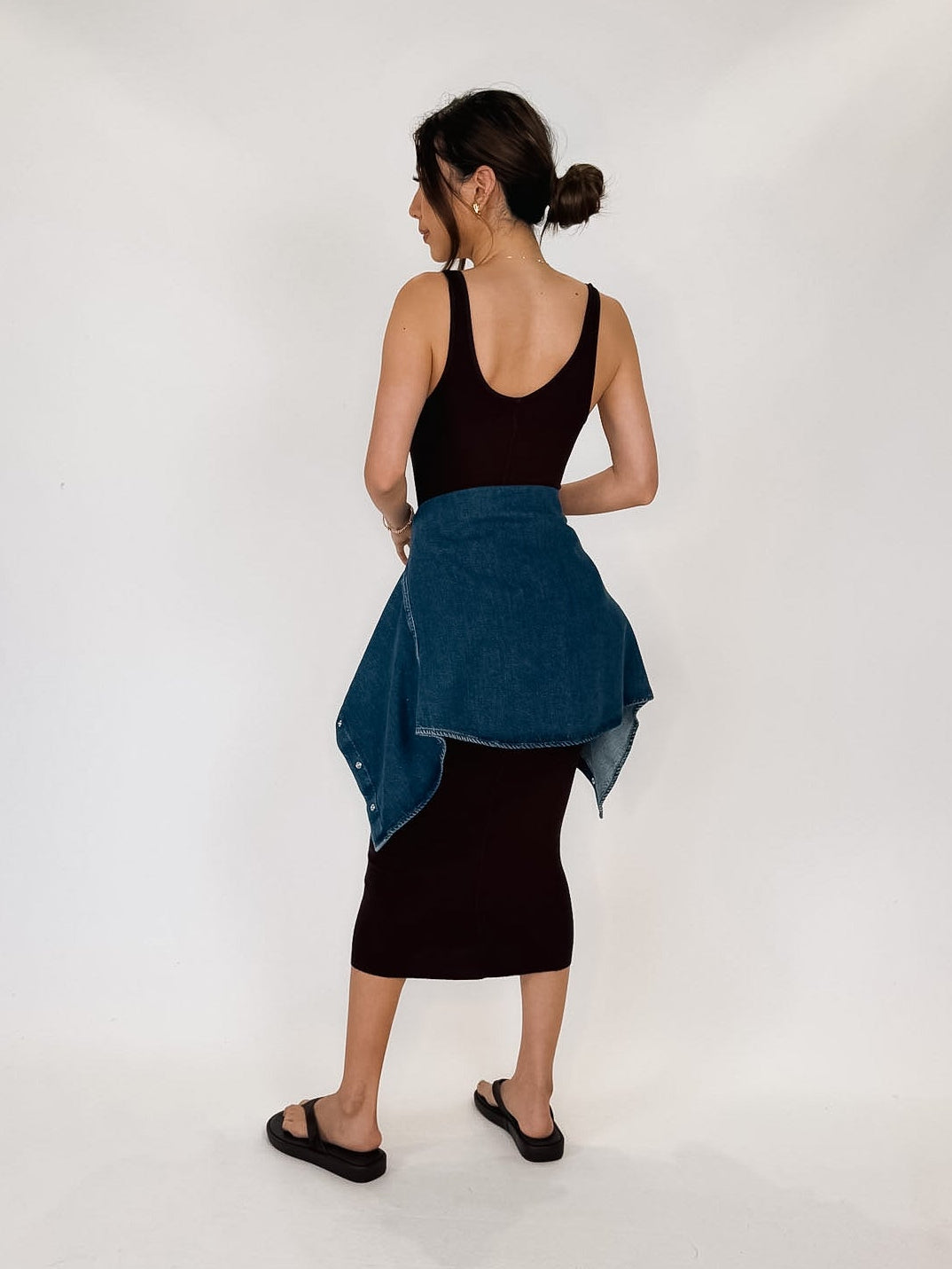 Enza Costa Silk Knit Essential Dress