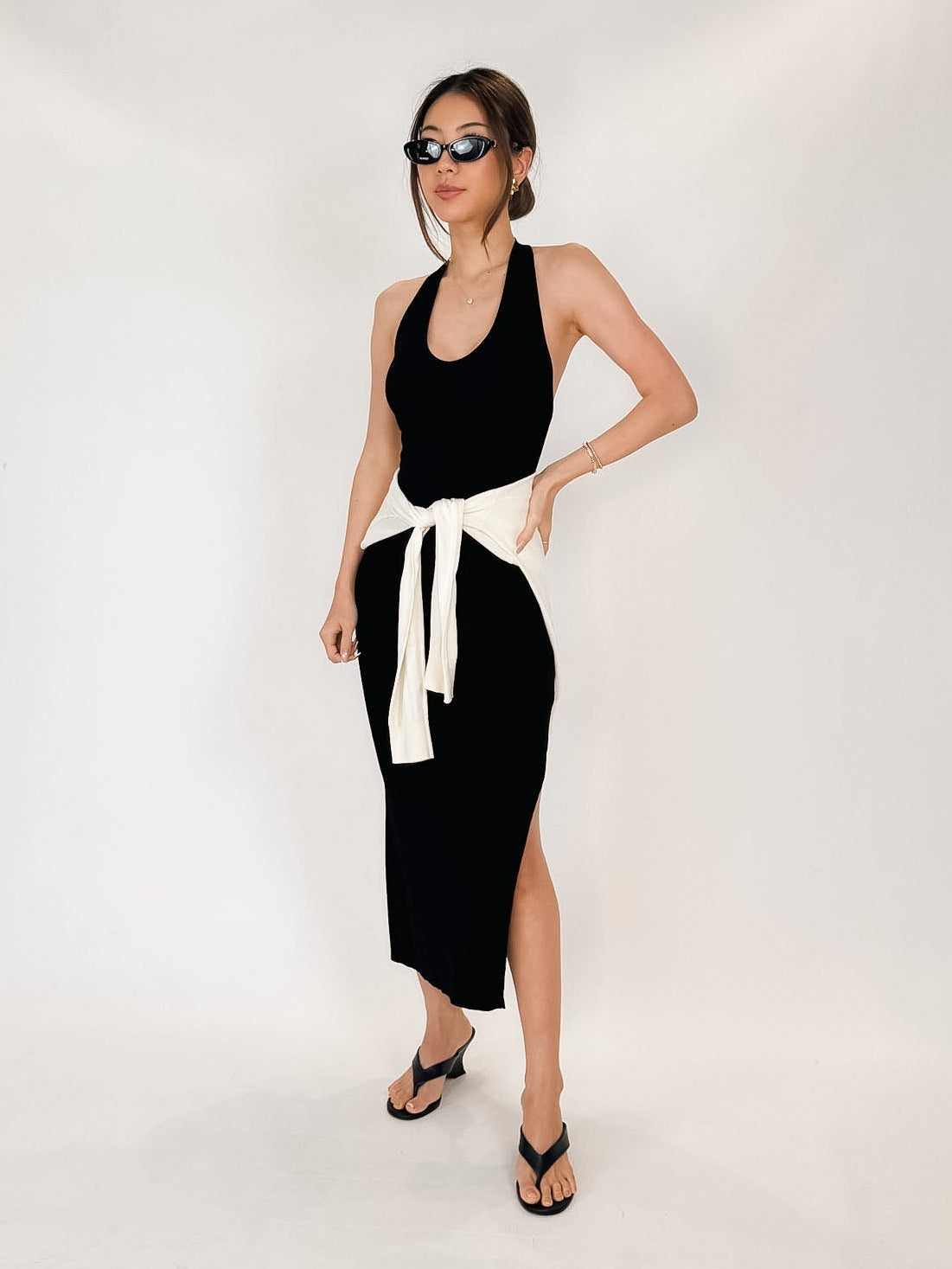 Enza Costa Slik Rib U Halter