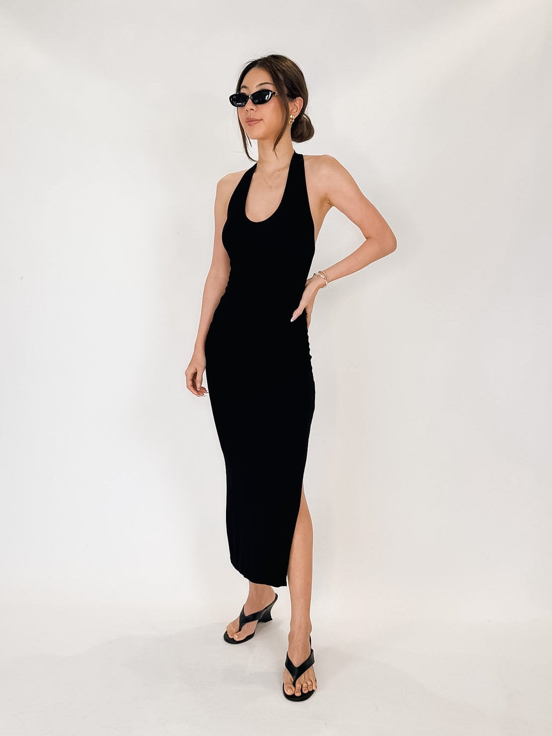 Enza Costa Slik Rib U Halter