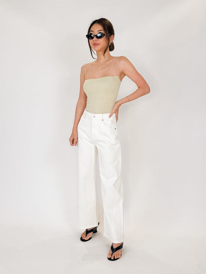 Enza Costa Supima Cotton Essential Strappy Tank