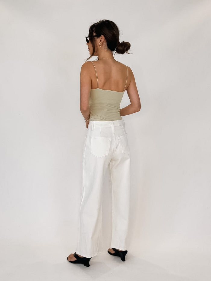 Enza Costa Supima Cotton Essential Strappy Tank