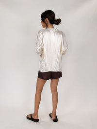 Enza Costa Fluid Twill Slip Short
