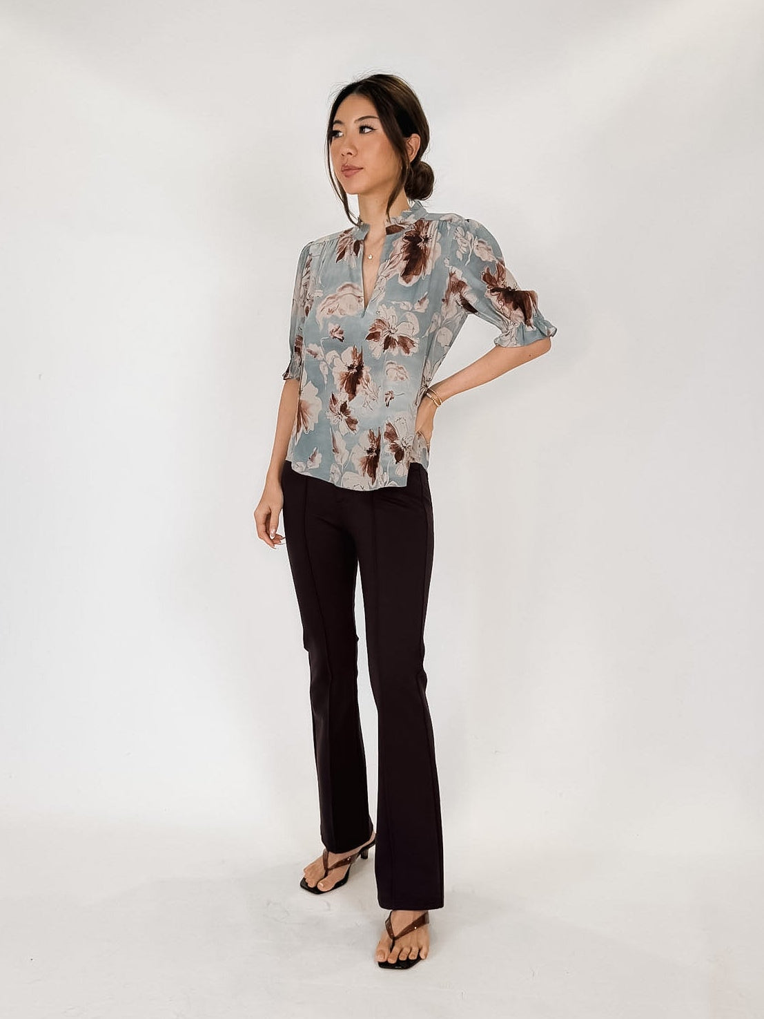 Go Silk Go Soft Spoken S/S Top