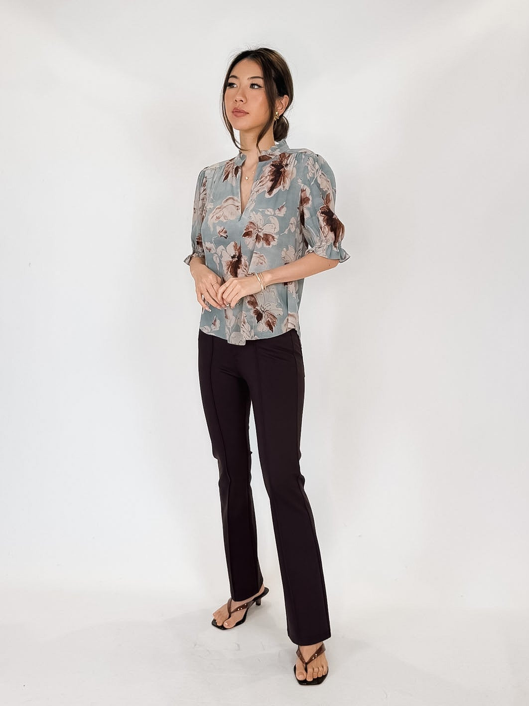 Go Silk Go Soft Spoken S/S Top