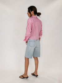 Pistola Nolan Relaxed Straight Cut Off Jean