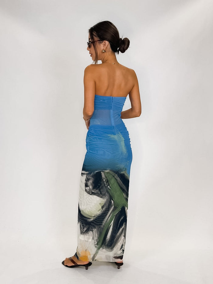 Significant Other Ceira Strapless Maxi Dress