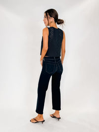 Splendid Kenzie Geo Eyelet Tank