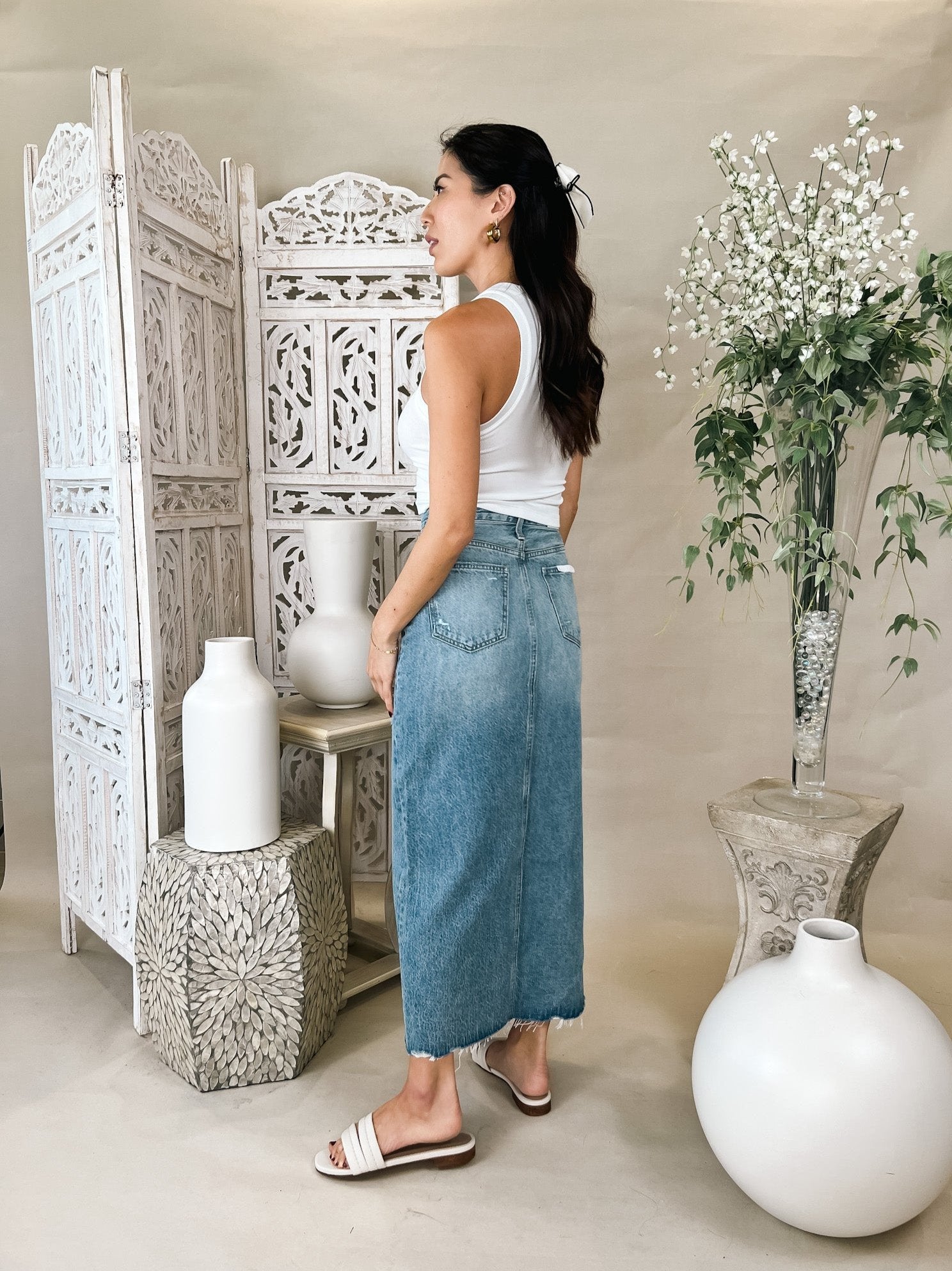 Pistola Alice Midi Skirt – Mikinola