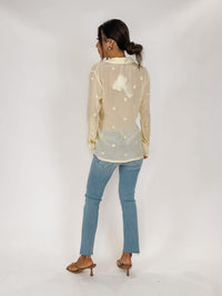 Mother Lil Mid Rise Dazzler Ankle Fray